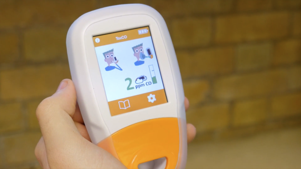 Breath Analysis to Screen for Carbon Monoxide Poisoning with the ToxCO®.