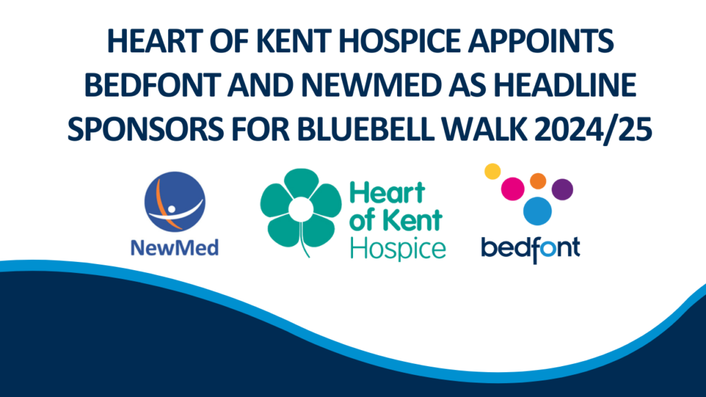 Heart of Kent Hospice appoints Bedfont and NewMed as Headline Sponsors for Bluebell Walk 2024/25